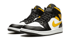 Air Jordan Air Jordan 1 Mid White Pollen Black - 554724-177 / 554725-177