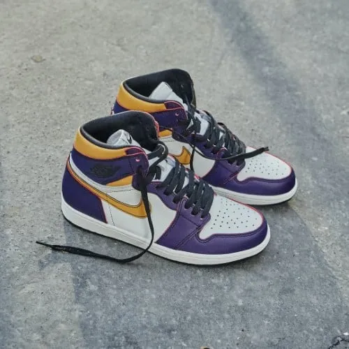 Air Jordan Air Jordan 1 Retro High OG Defiant Nike SB Lakers - CD6578-507