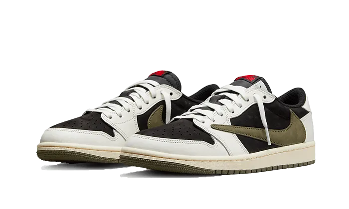 Air Jordan Air Jordan 1 Retro Low OG SP Travis Scott Olive - DZ4137-106