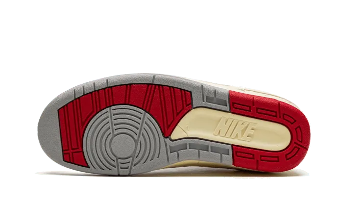 Air Jordan Air Jordan 2 Retro Low SP Off-White White Red - DJ4375-106