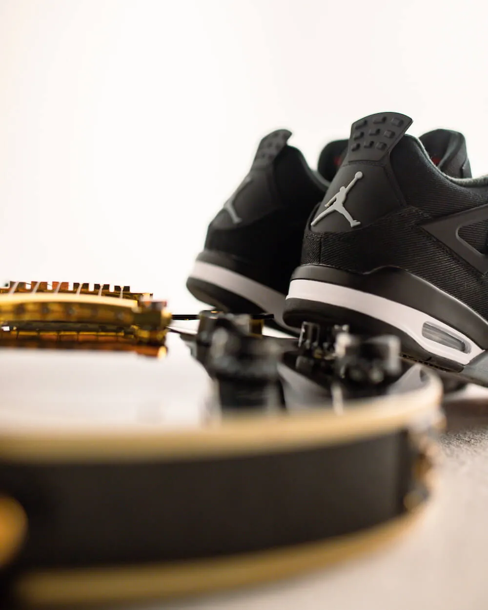 Air Jordan Air Jordan 4 Black Canvas - DH7138-006 / DV0553-006