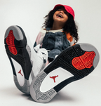 Air Jordan Air Jordan 4 Midnight Navy Bébé (TD) - BQ7670-140