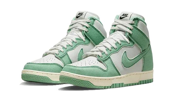 Nike Dunk High 1985 Enamel Green Denim - DV1143-300