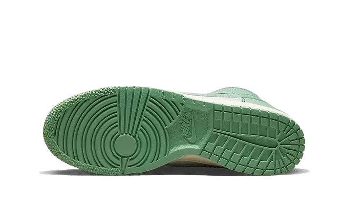 Nike Dunk High 1985 Enamel Green Denim - DV1143-300