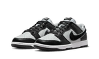 Nike Dunk Low Chenille Swoosh Grey Black - DQ7683-001