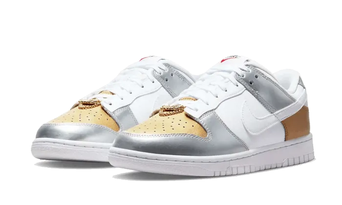 Nike Dunk Low Gold Silver - DH4403-700