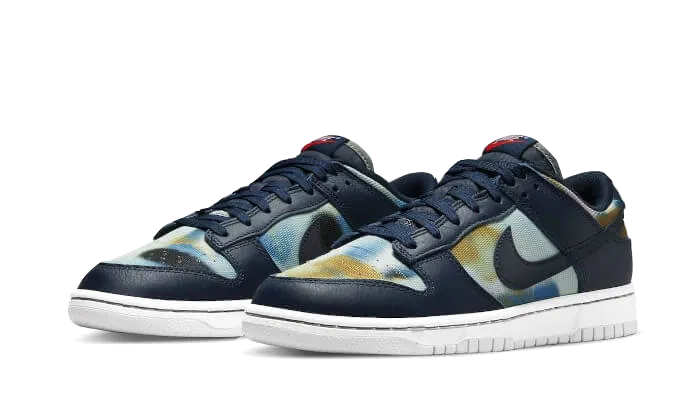 Nike Dunk Low Graffiti Navy - DM0108-400 / DM1051-400