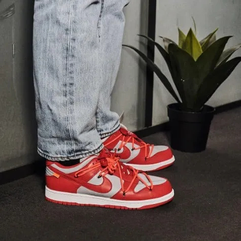 Nike Dunk Low Off-White University Red - CT0856-600