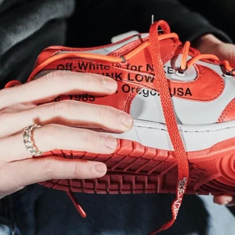 Nike Dunk Low Off-White University Red - CT0856-600