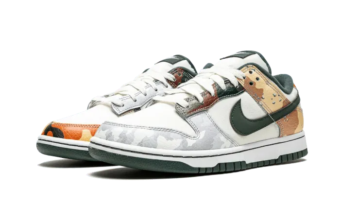 Nike Dunk Low SE Sail Multi-Camo - DH0957-100