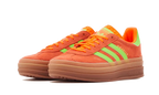 Adidas Gazelle Bold Solar Orange Solar Green - H06126
