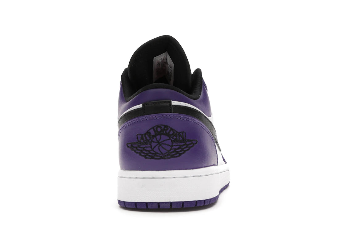 Air Jordan 1 Low Court Purple White - 553558-500