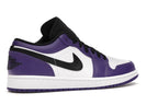Air Jordan 1 Low Court Purple White - 553558-500