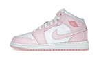 Air Jordan 1 Mid Pink Foam Fire Red - DQ8423-608