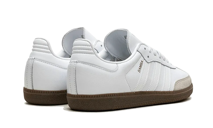 Adidas Samba Cloud White Blue Gum - IE3439