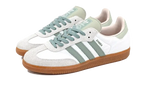 Adidas Samba OG  Cloud White Silver Green - ID0492