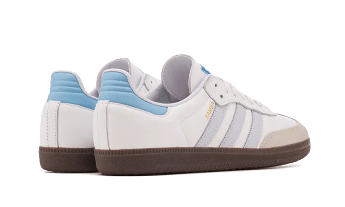 Adidas Samba OG Core White Halo Blue - ID2055