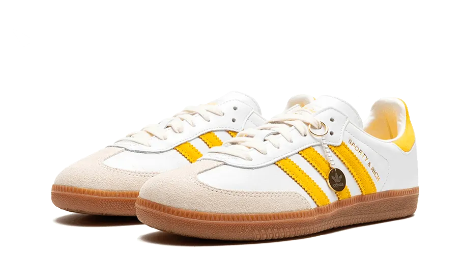 Adidas Samba OG Sporty & Rich White Bold Gold - IF5661