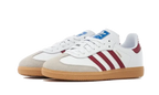 Adidas Samba OG White Burgundy Gum - IF3813