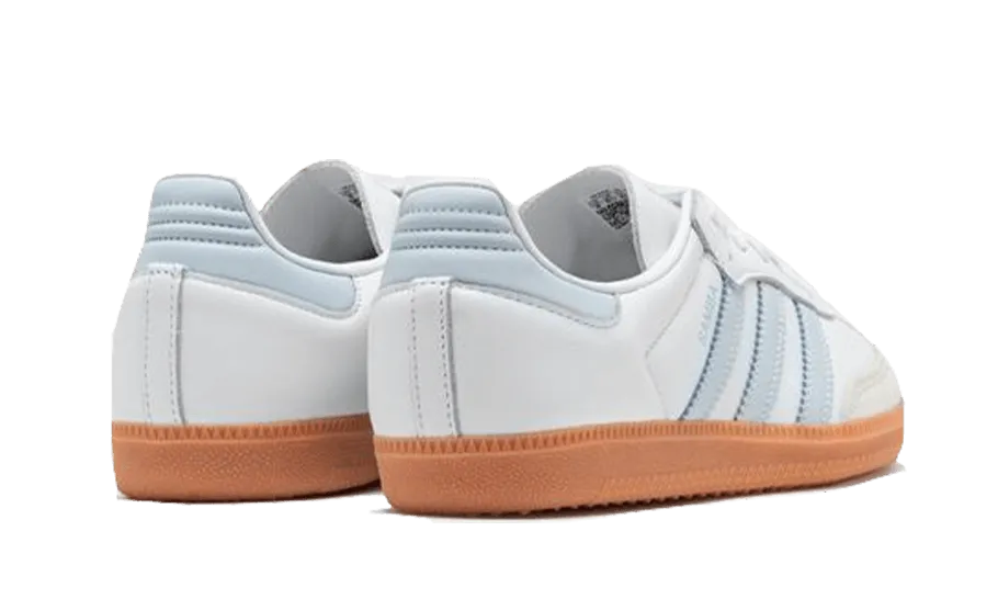 Adidas Samba OG White Halo Blue Gum - IE0877