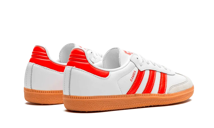 Adidas Samba OG White Solar Red Gum - IF6513
