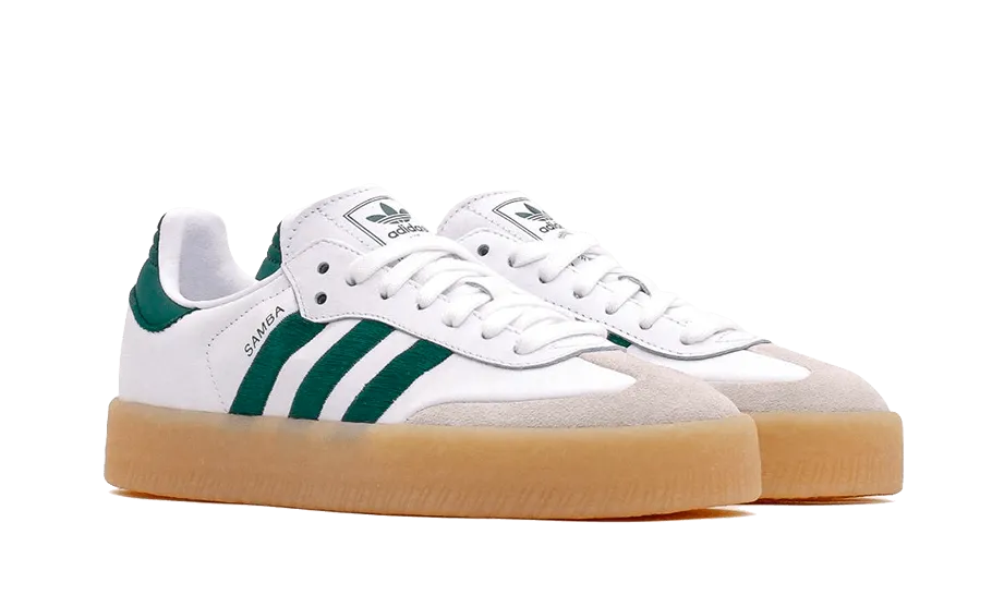 Adidas Samba White Collegiate Green Gum - ID0440