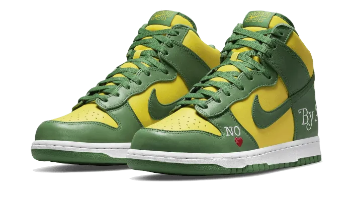 Nike SB Dunk High Supreme By Any Means Brazil - DN3741-700