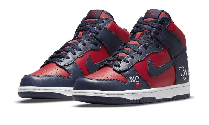 Nike SB Dunk High Supreme By Any Means Navy - DN3741-600