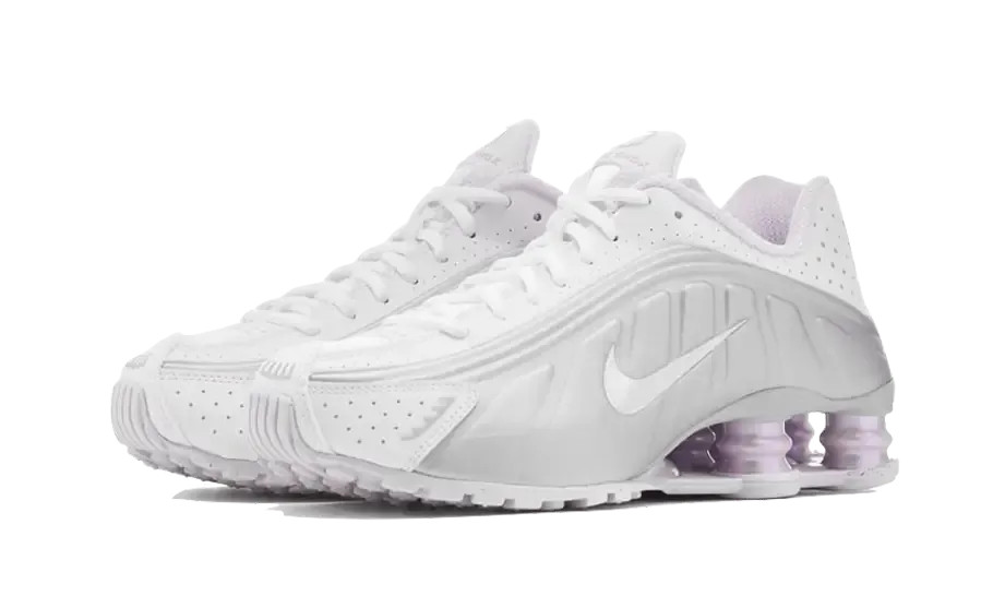 Nike Shox R4 Silver Purple - HF5076-100