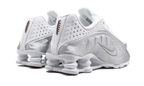 Nike Shox R4 White Metallic Silver - AR3565-101