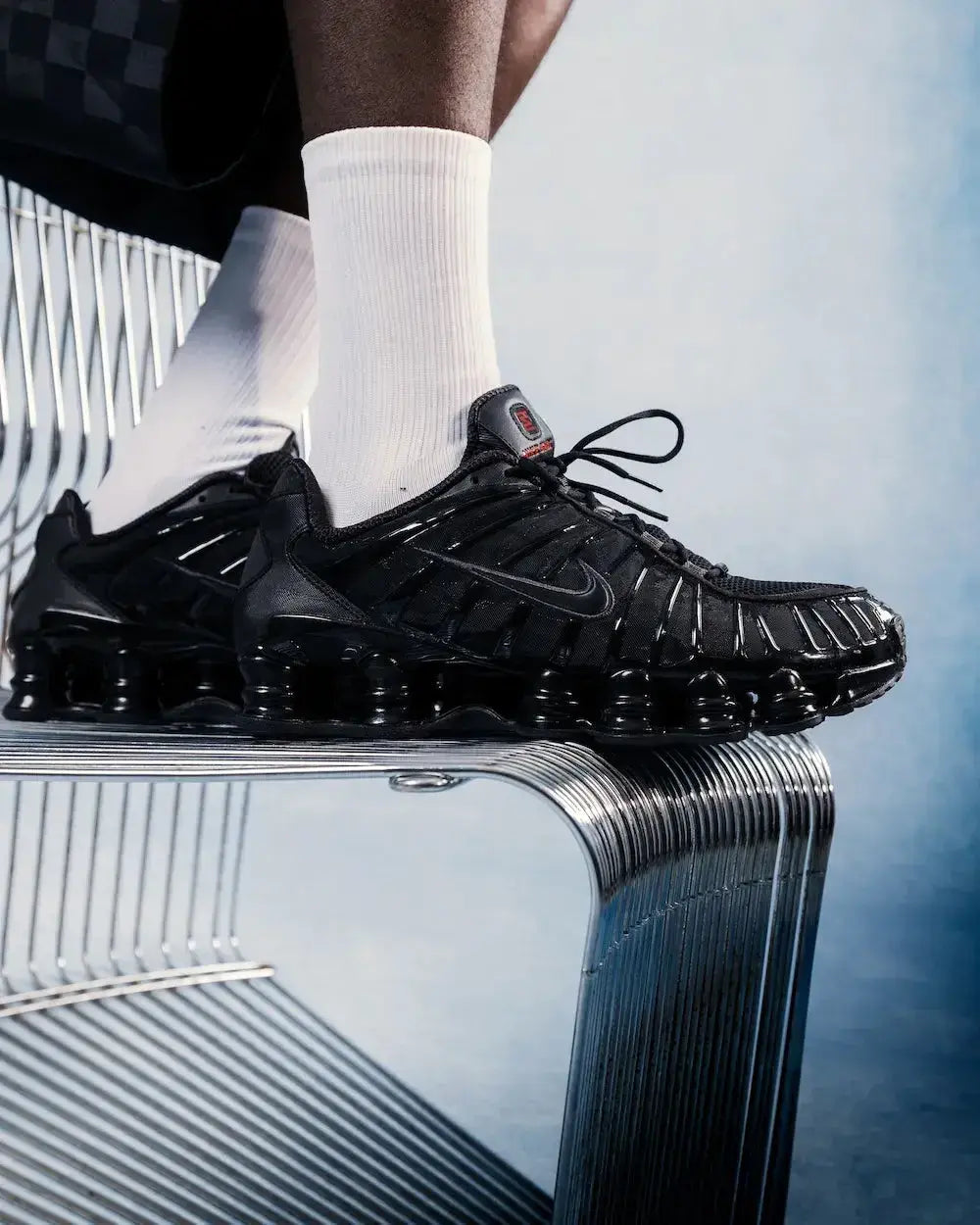 Nike Shox TL Black Max Orange Capet Shop