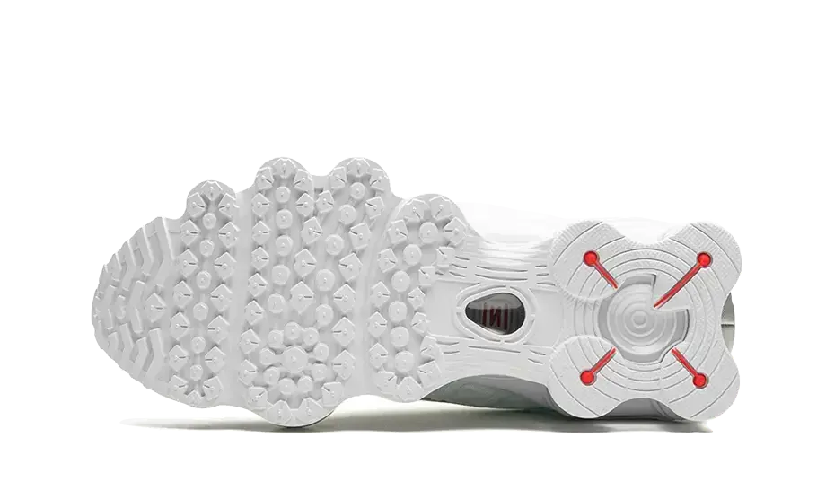 Nike Shox TL White Metallic Silver Max Orange Capet Shop